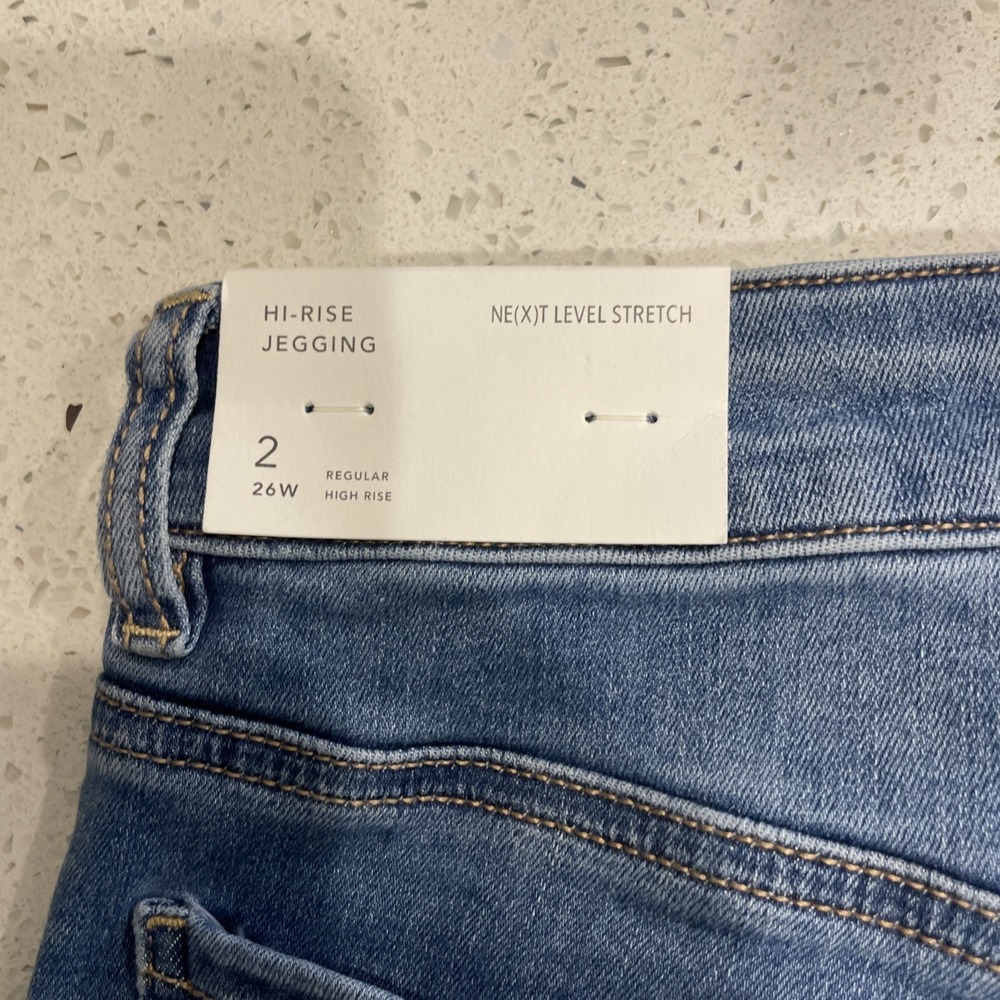 NWT American Eagle Women's 2 Next Level Stretch Super High-Waisted Jegging - Picture 6 of 6